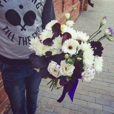 Лот: 7271833. Фото: 1. Сборный букет. Цветы на Щорса... Свежие цветы