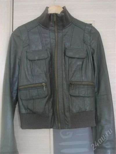 Лот: 1591240. Фото: 1. Продам куртку нат. кожа 42 р Zara. Верхняя одежда