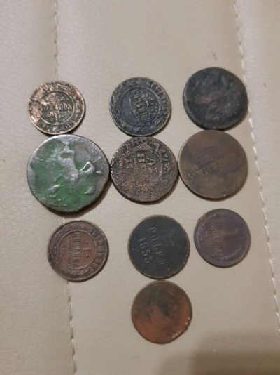 Лот: 11998280. Фото: 1. 10 царских монет. Оригиналы!. Наборы монет