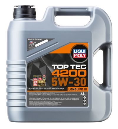 Лот: 16160539. Фото: 1. Масло LiquiMoly Top Tec 4200 5... Масла, жидкости