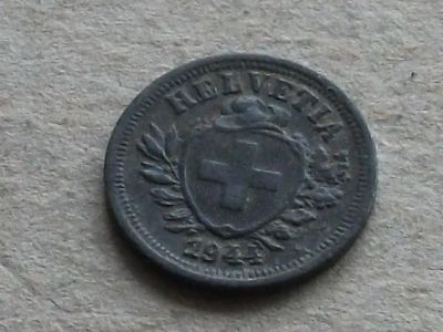 Лот: 19567786. Фото: 1. Монета 1 раппен один рапп Швейцария... Европа