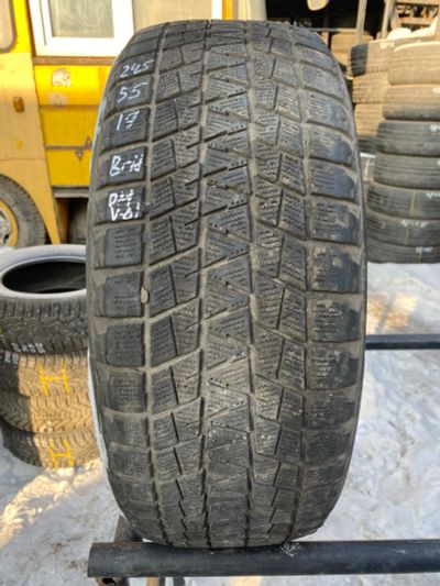 Лот: 21334327. Фото: 1. 1шт. 245-55-R19 Bridgestone DM-V1. Шины