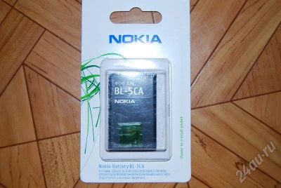 Лот: 163334. Фото: 1. Аккумулятор Nokia BL-5CA ориг. Аккумуляторы