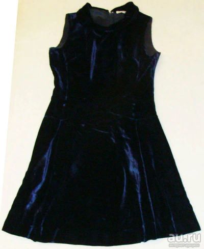 Лот: 11118205. Фото: 1. Бархатное платье (46 размер). Платья