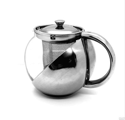 Лот: 13456423. Фото: 1. ☕ Чайник заварочный 750 мл стеклянный... Чайники, заварники, турки