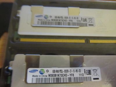 Лот: 5941259. Фото: 1. 8gb Samsung pc3-8500r DDR3 ECC... Оперативная память