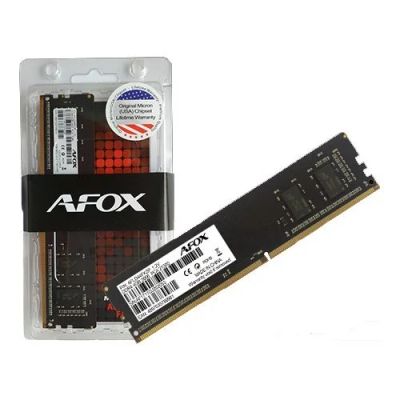 Лот: 15536084. Фото: 1. 4Gb DDR4 Afox 2666MHz Новая. Оперативная память