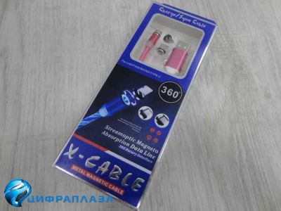 Лот: 15178154. Фото: 1. Кабель магнитный 3в1 iPhone 5... Дата-кабели, переходники