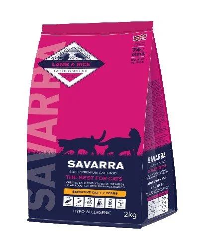 Лот: 11078199. Фото: 1. Корм Savarra Sensitive Cat для... Корма