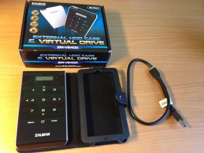 Лот: 8121095. Фото: 1. Внешний бокс 2.5" Zalman ZM-VE400... Жёсткие диски (HDD)