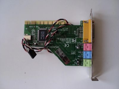 Лот: 4055417. Фото: 1. SC4000 PCI Sound Card. Звуковые карты
