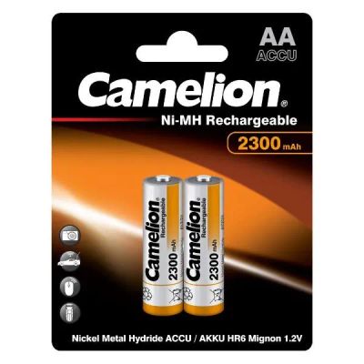 Лот: 24540991. Фото: 1. Аккумуляторы Camelion AA, 2300mAh... Батарейки, аккумуляторы, элементы питания