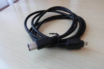 Лот: 7070803. Фото: 1. Кабель FireWare длина 1.6м. Шнуры, кабели, разъёмы