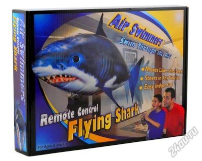 Лот: 5598986. Фото: 1. Летающая рыба Shark Air Swimmers... Воздушные шары