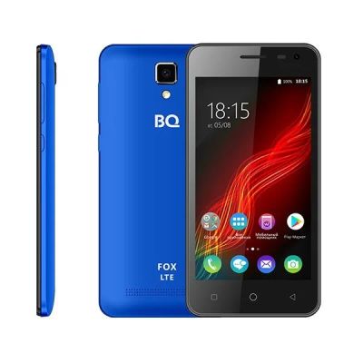 Лот: 12063655. Фото: 1. Смартфон BQS-4500L Fox LTE Синий. Смартфоны