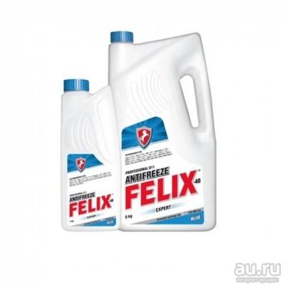 Лот: 9078247. Фото: 1. FELIX Антифриз Expert -40 голубой... Масла, жидкости