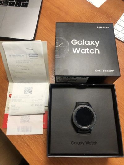 Лот: 16400894. Фото: 1. Смарт часы Samsung Galaxy Watch... Смарт-часы, фитнес-браслеты, аксессуары