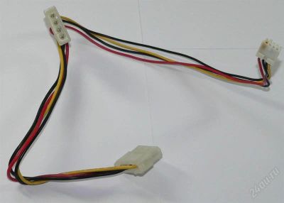 Лот: 1624374. Фото: 1. Разветвитель питания Molex - Molex... Шлейфы, кабели, переходники