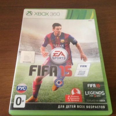 Лот: 9615966. Фото: 1. FIFA 15 лицензия на русском для... Игры для консолей