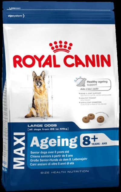 Лот: 11079842. Фото: 1. Корм Royal Canin maxi ageing 8... Корма
