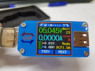 Лот: 20067121. Фото: 1. USB тестер UM25C с bluetooth. Зарядные устройства, блоки питания, адаптеры сетевые для смартфонов