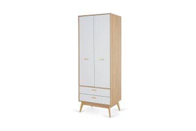 Лот: 23636801. Фото: 1. Шкаф 2-дверный с 2 ящиками SCANDICA... Шкафы, шкафы-купе