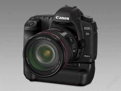 Лот: 1465504. Фото: 1. Продам Canon 5D mark II + оригинальная... Цифровые зеркальные