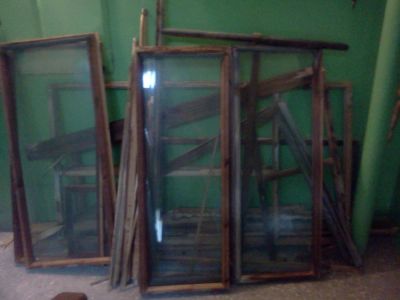 Лот: 3974025. Фото: 1. Старое остекление с балкона. Окна, балконы