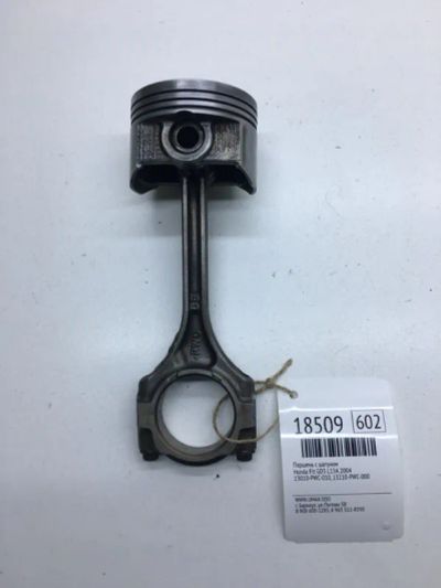 Лот: 20380301. Фото: 1. Поршень с шатуном Honda Fit 2004... Двигатель и элементы двигателя