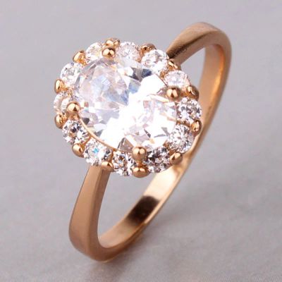 Лот: 4732580. Фото: 1. Кольцо Cluster Swarovski. Размер... Кольца, перстни