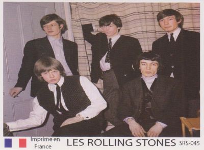 Лот: 10614384. Фото: 1. Rolling Stones коллекционная карточка... Наклейки, фантики, вкладыши