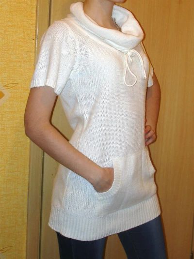 Лот: 3843459. Фото: 1. Кофта ( свитер , туника) цвет... Свитеры, толстовки, худи
