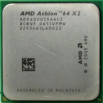 Лот: 1724991. Фото: 1. AMD Athlon-64 X2 6000+ 3.0 ГГц... Процессоры