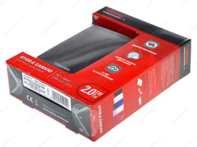 Лот: 5058461. Фото: 1. Нераспечатанный Внешний HDD Toshiba... Внешние жесткие диски
