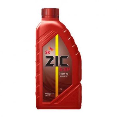 Лот: 20073370. Фото: 1. ZIC G-EP 80w90 GL-4 1 л (масло... Масла, жидкости