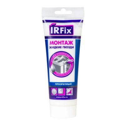 Лот: 24108309. Фото: 1. Клей Irfix, водный, универсальный... Клеи, герметики, пена монтажная, клейкие ленты