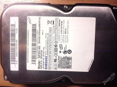 Лот: 1086420. Фото: 1. Винчестер IDE 250Gb Samsung SP2514N. Жёсткие диски (HDD)