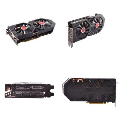 Лот: 12085343. Фото: 1. Видеокарта Radeon XFX rx 580 gts... Видеокарты