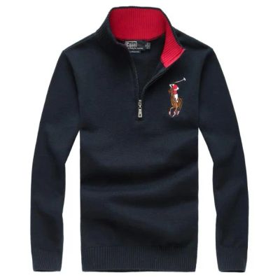 Лот: 4973591. Фото: 1. Кофта POLO синяя. Свитеры, толстовки, худи