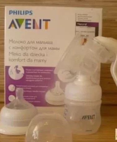 Лот: 10270683. Фото: 1. Ручной молокоотсос Philips avent... Всё для кормления