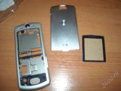 Лот: 215675. Фото: 1. корпус на motorola l7 +стекло... Защитные стёкла, защитные плёнки