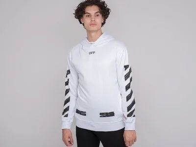 Лот: 16826870. Фото: 1. Худи OFF-WHITE (19777). Свитеры, толстовки, худи
