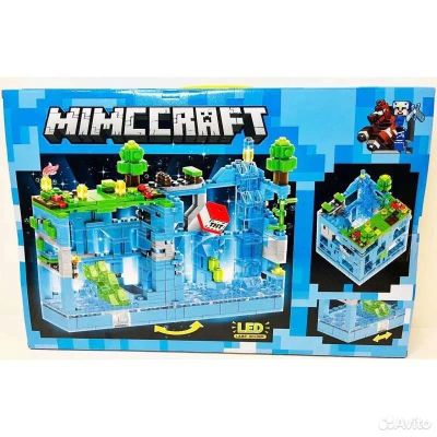 Лот: 19937833. Фото: 1. Новый Большой LEGO Майнкрафт с... Конструкторы