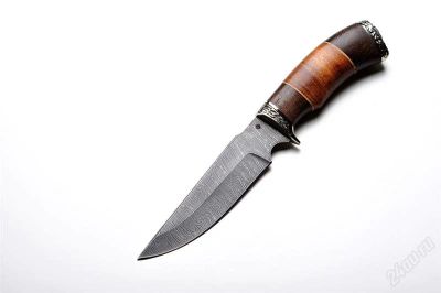 Лот: 1448046. Фото: 1. Нож "Таежный" дамасская сталь... Ножи, топоры
