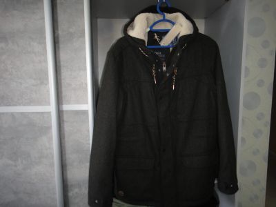 Лот: 25580062. Фото: 1. Полу-пальто с капюшоном casual... Верхняя одежда