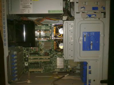 Лот: 3615556. Фото: 1. Сервер (2 x Intel Xeon, 8 потоков... Серверы Tower
