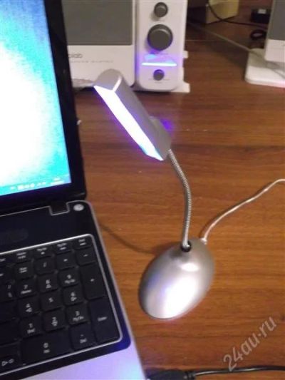 Лот: 1579373. Фото: 1. USB светодиодная настольная небольшая... Сувенирные мелочи