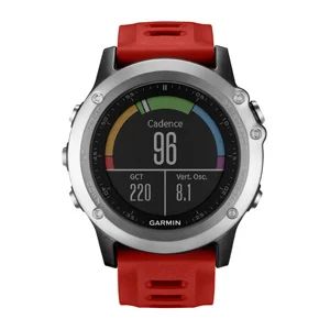 Лот: 6250735. Фото: 1. Garmin Fenix 3 Серебряный с красным... GPS-навигаторы