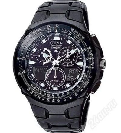 Лот: 2417916. Фото: 1. CITIZEN SKYHAWK BLACK EAGLE, JR3159-53E. Оригинальные наручные часы