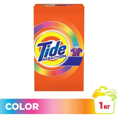 Лот: 24115684. Фото: 1. Стиральный порошок Tide, 1 кг... Бытовая химия
